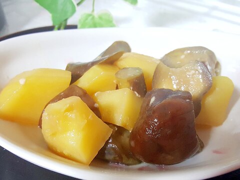 茄子とじゃが芋の炒め煮